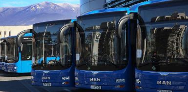 Impact of new 143 CNG buses on Tbilisi Transport